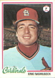 1978 Topps Baseball Cards      281     Eric Rasmussen DP
